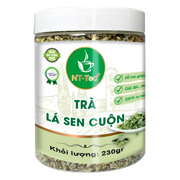 NTフード 蓮の葉ロール茶 230g – ダイエット・デトックス・安眠サポート
