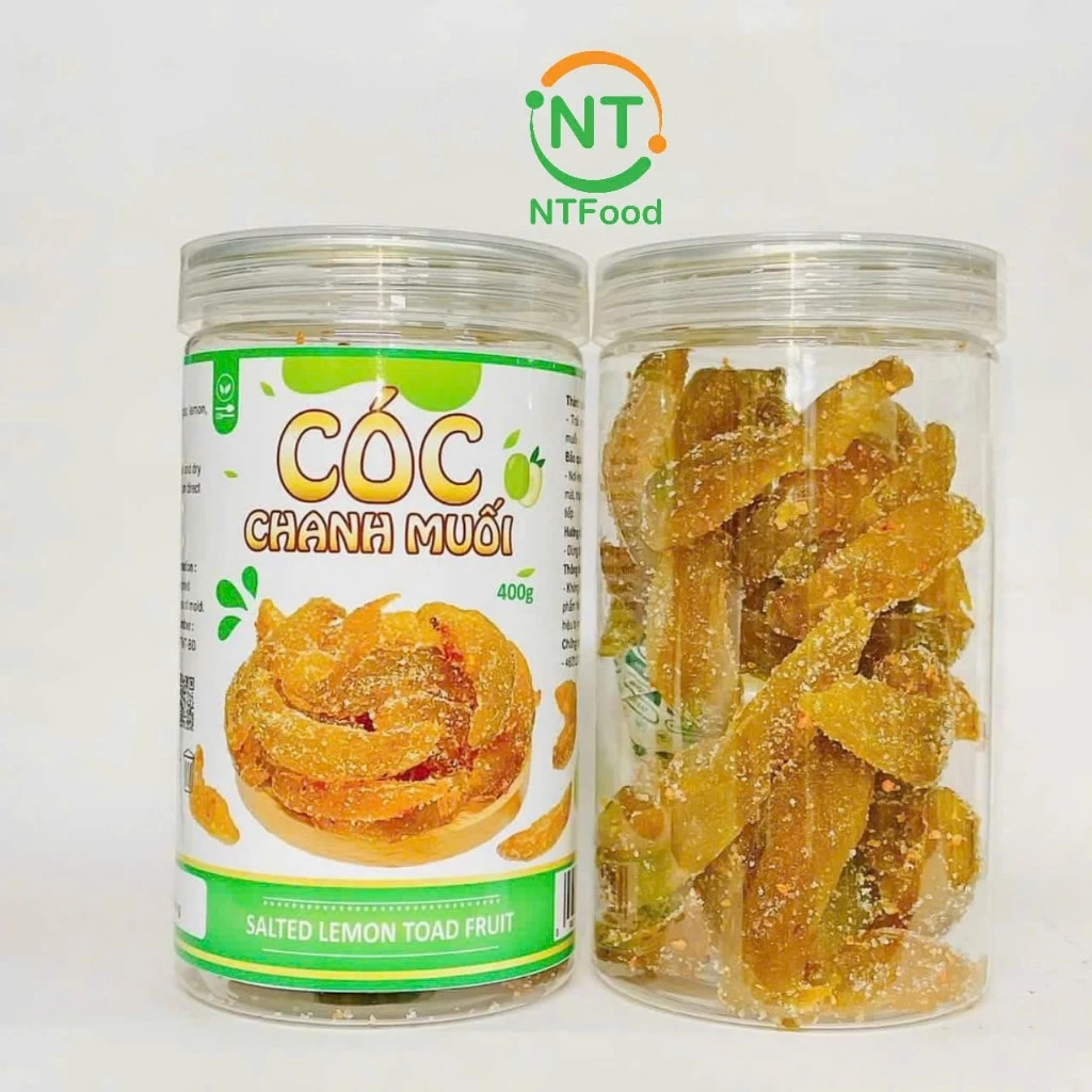 NTフード 特製塩ライムドライコック 400g瓶 - ニャットティンフード