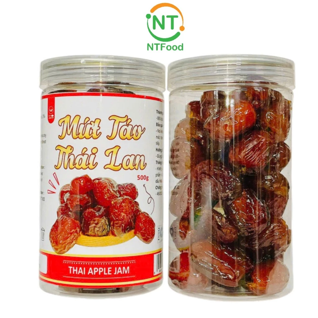 NTフード タイ産種なし蜜漬けドライアップル 500g – ニャットティンフード
