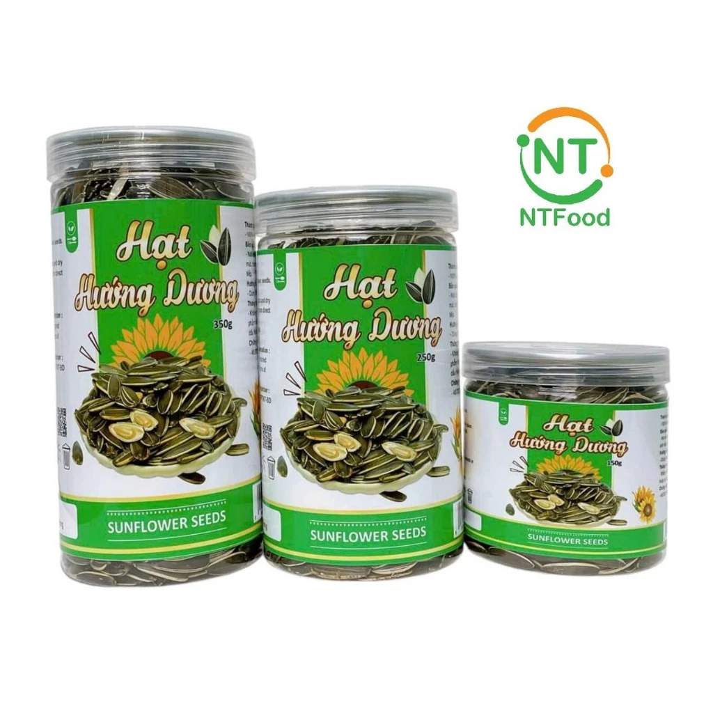 NTFood 特選ひまわりの種 250gボトル - Nhất Tín Food