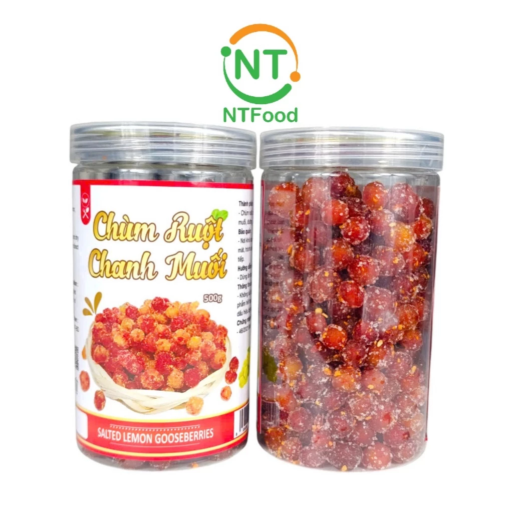 NTフード チョムルオット塩レモン漬け 500g - ベトナム伝統の味
