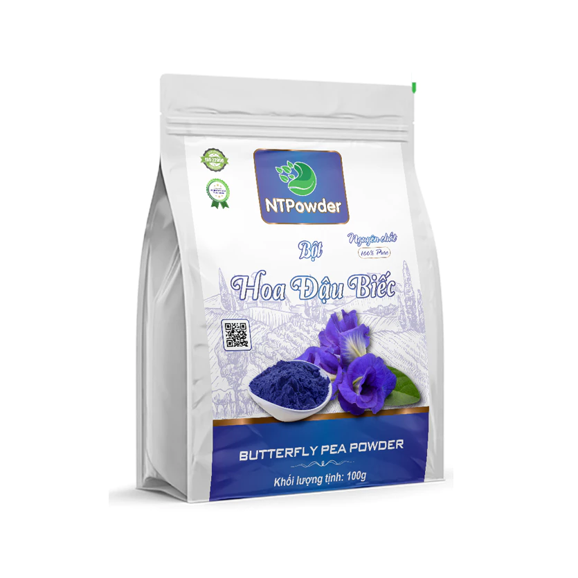 バタフライピーパウダー 冷凍乾燥 原料100% NTPowder 100g – Nhat Tin Food