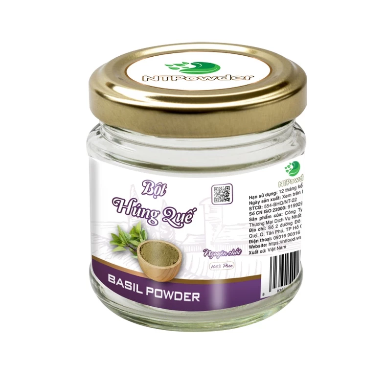 NTPowder 冷凍乾燥バジルパウダー 60g - ニャットティンフード