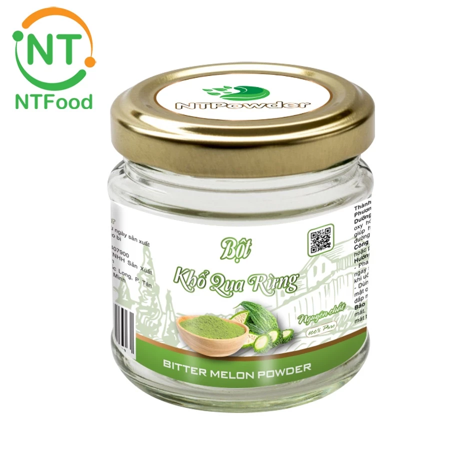 NTPowder 凍結乾燥 森の苦瓜パウダー 60g - Nhat Tin Food