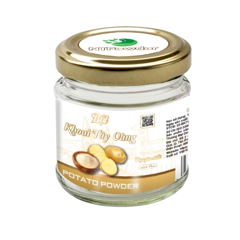 フリーズドライ黄サツマイモパウダー NTPowder 60g - Nhat Tin Food