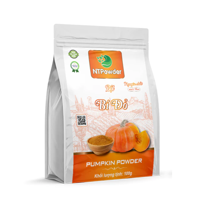 「Nhất Tín Food」NTPowder 純粋フリーズドライかぼちゃパウダー 100g