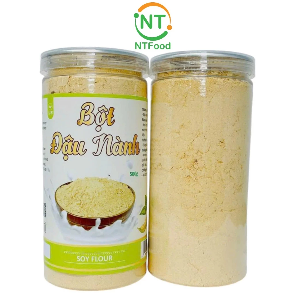 NTPowder 純粋大豆きな粉 500g | Nhất Tín Food製 栄養満点ソイプロテイン