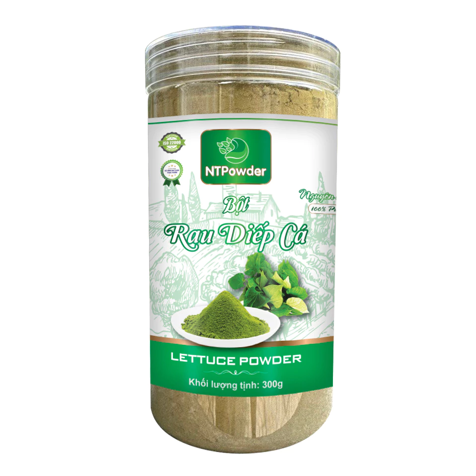 NTPowder ベトナム産フリーズドライ ドクダミパウダー 300g PETボトル入り - 健康と美容のサポートに