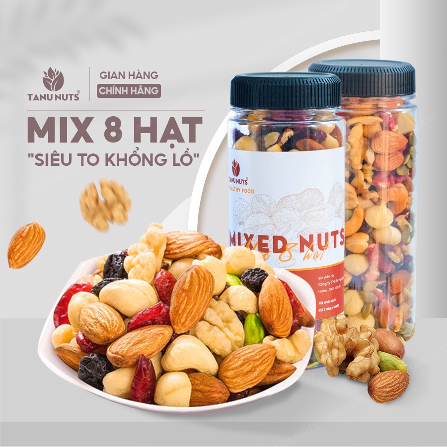 ドライフルーツ シリアル 8種類のミックスフルーツナッツ 350g/500g TANU NUTS