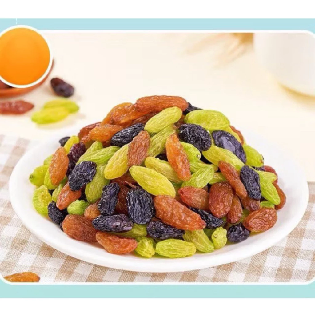 オーマイメー チリ産3種ミックスレーズン 200g | 無糖・自然乾燥 甘酸っぱいドライフルーツ