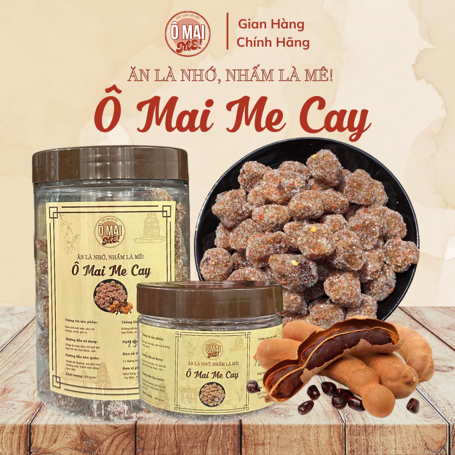 オーマイメー スパイシー＆サワータマリンドキャンディ 500g