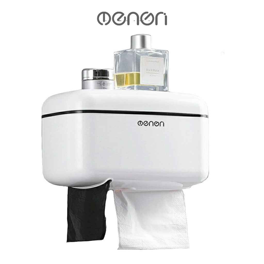 多機能紙ボックス ABS プラスチック製 収納コンパートメント付き OE026 OENON