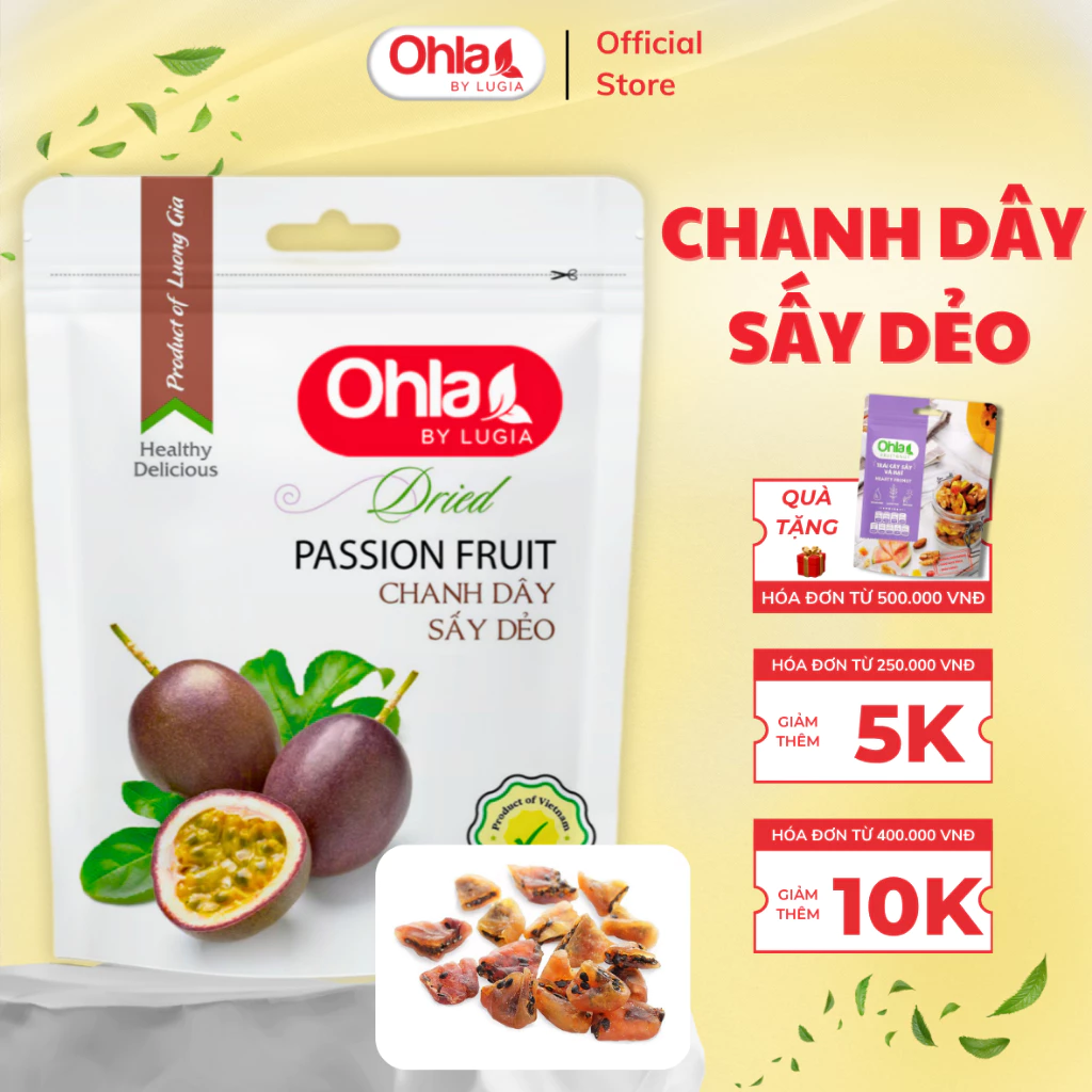 Ohla(オーラ) 贅沢ソフトドライパッションフルーツ 100g