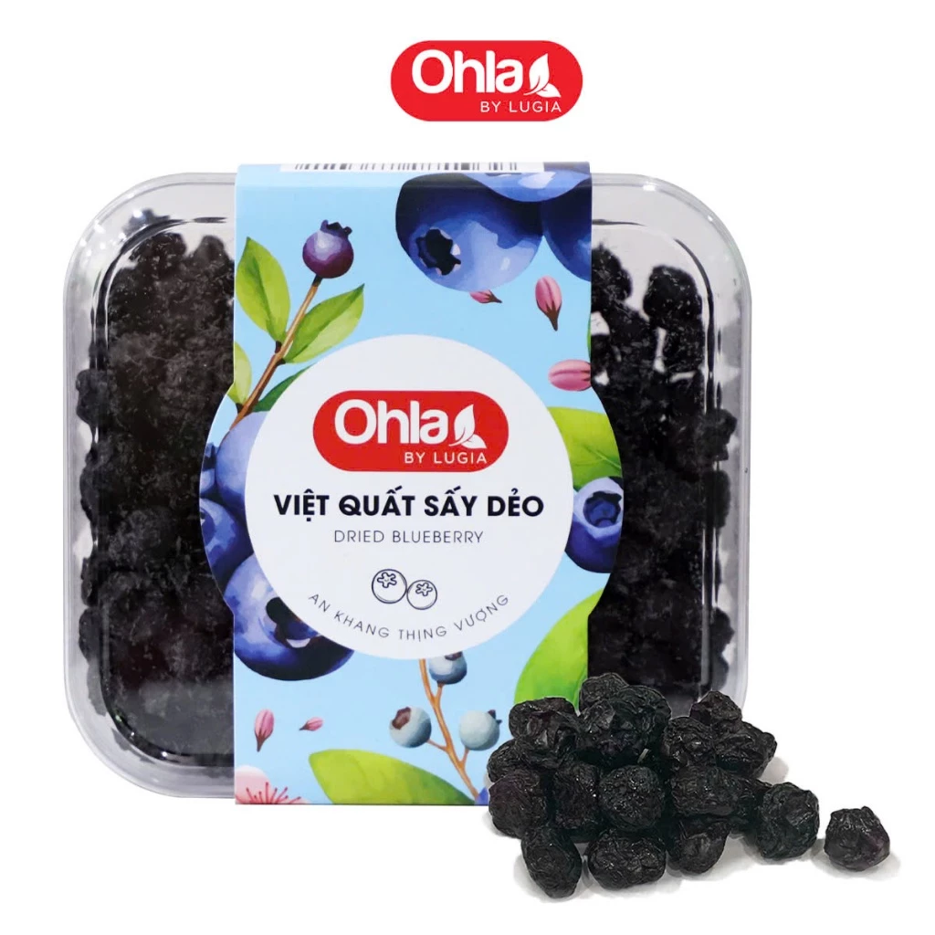 Ohla やわらかドライブルーベリー 200g