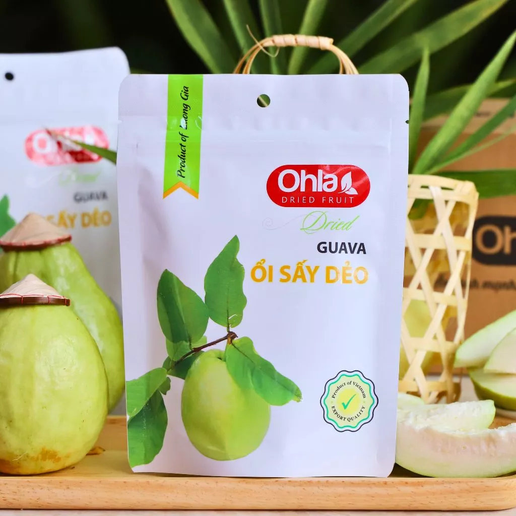 Ohla ソフトドライグアバ 100g – ヘルシー＆優しい甘さ、30ヶ国輸出実績