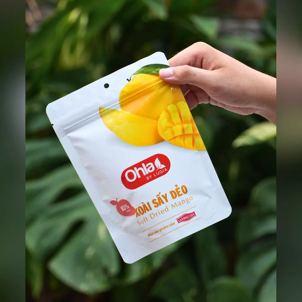 オフラ (Ohla) ドライマンゴー 100g | 濃厚な自然の甘さ、もちもち食感のヘルシーおやつ | 輸出品質