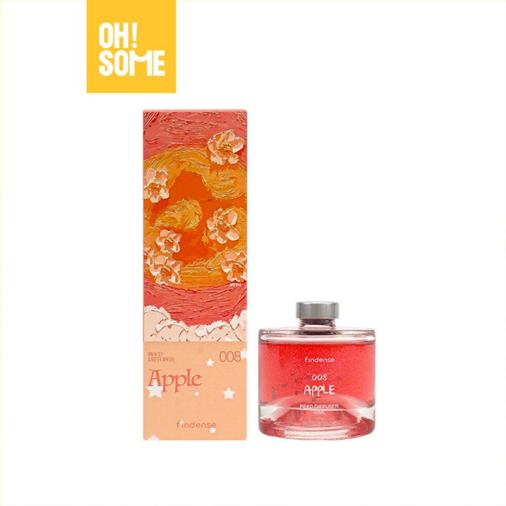 OHSOME Findense りんごの香りのルームフレグランス 自然で優れた消臭効果 150ml OHSOME