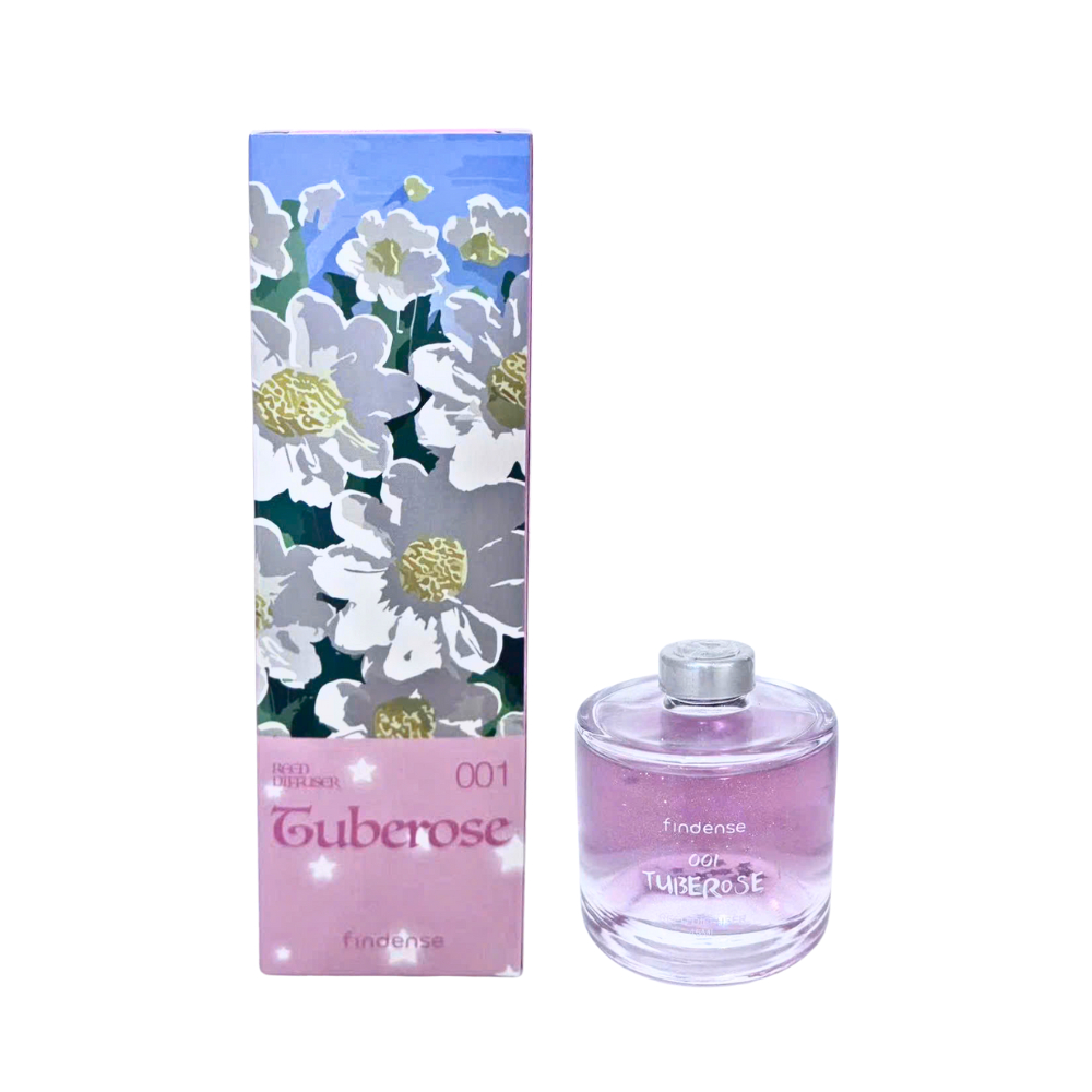 OHSOME Findense フローラルホワイトリリーの香り 長時間持続するリードディフューザー 150ml OHSOME