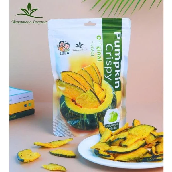 無油・ノンフライ！サクサクかぼちゃチップス (プレーン) 80g