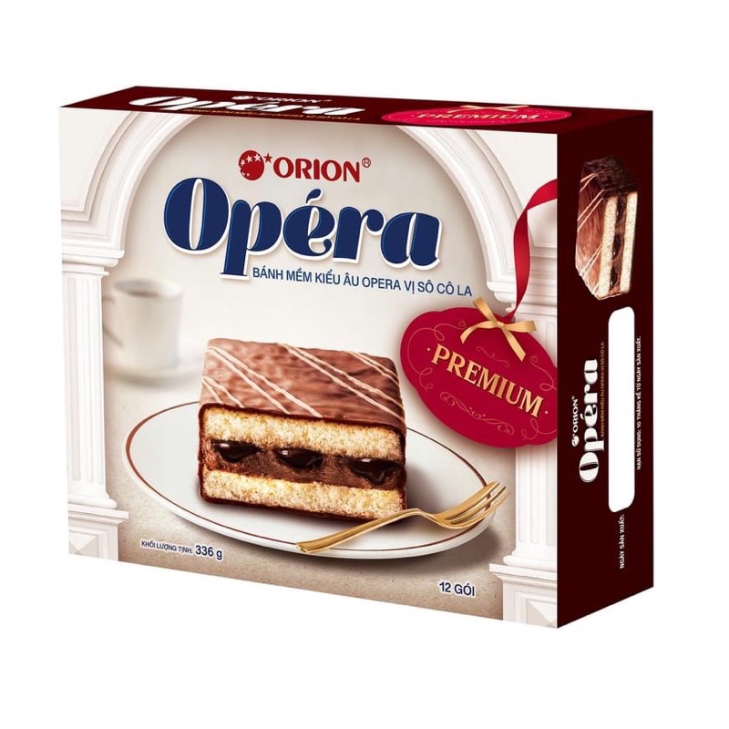 ヨーロピアンスタイルソフトケーキ ショコラ味 OPERA 336g(12個入) ORION