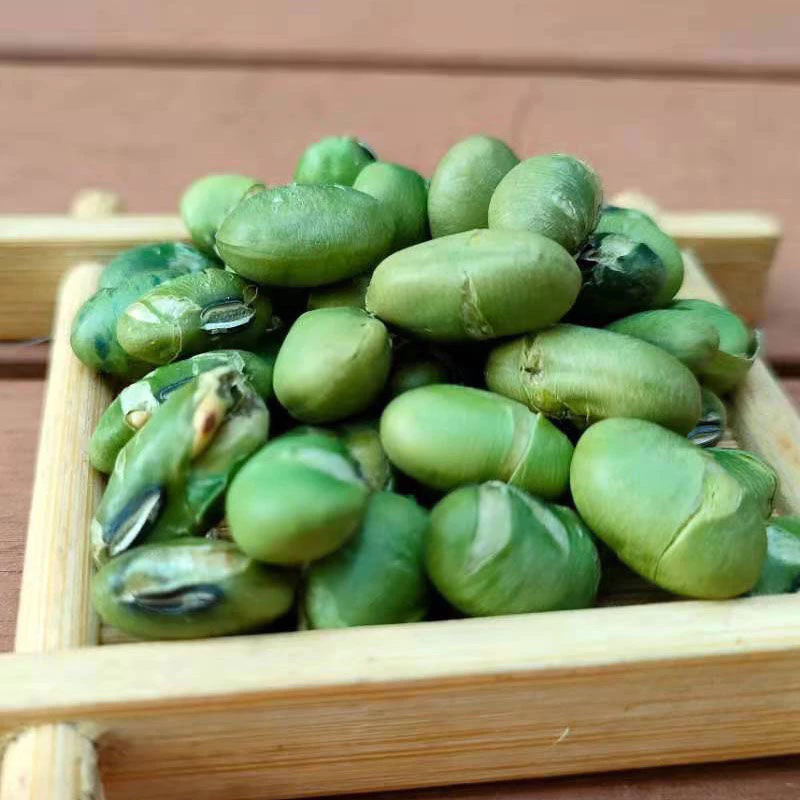 オーガニック大粒緑豆ローストソルト 250gジップバッグ - ヘルシーダイエットスナック