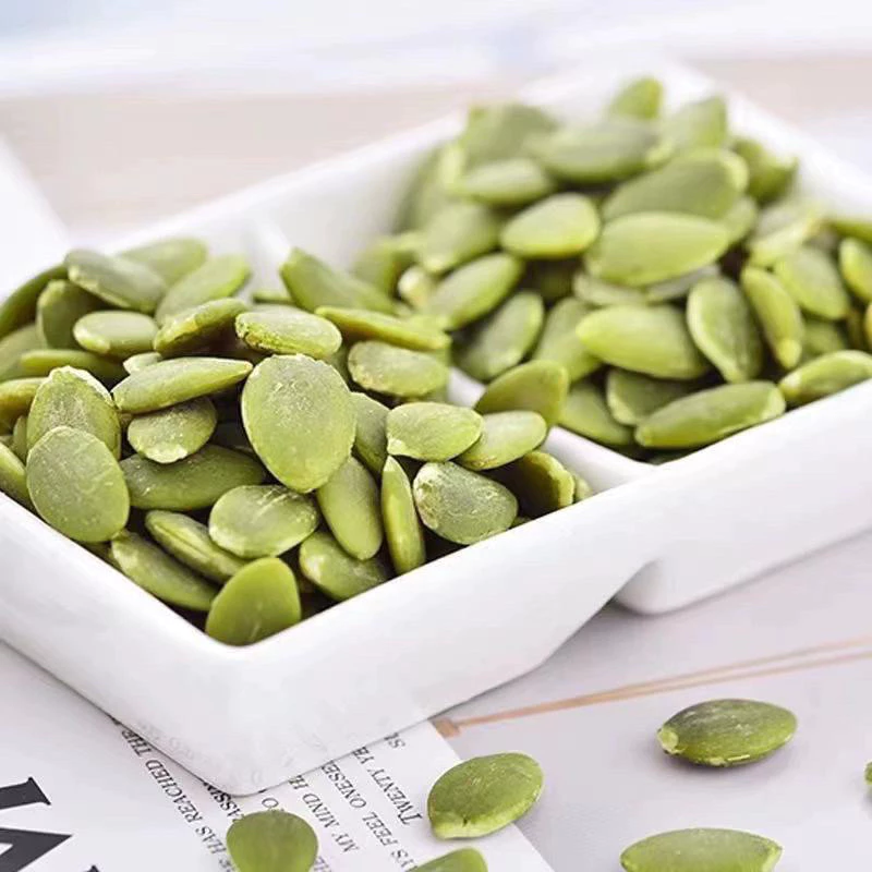 オーガニック無添加ローストかぼちゃの種（皮なし）500g ジップ袋入り - そのままおやつに、ナッツミルクにも！大粒・ふっくら栄養満点