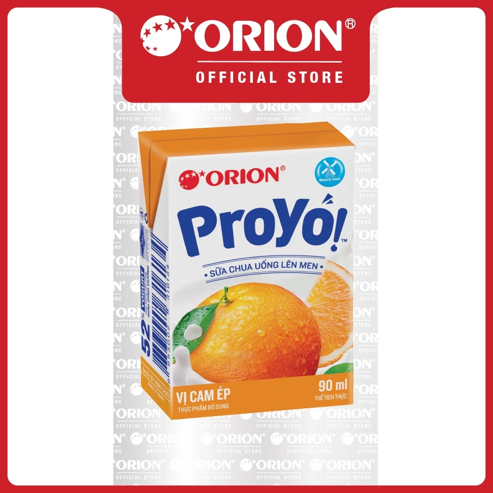 ORION ProYo 飲むヨーグルト オレンジ味 90ML (48本パック)