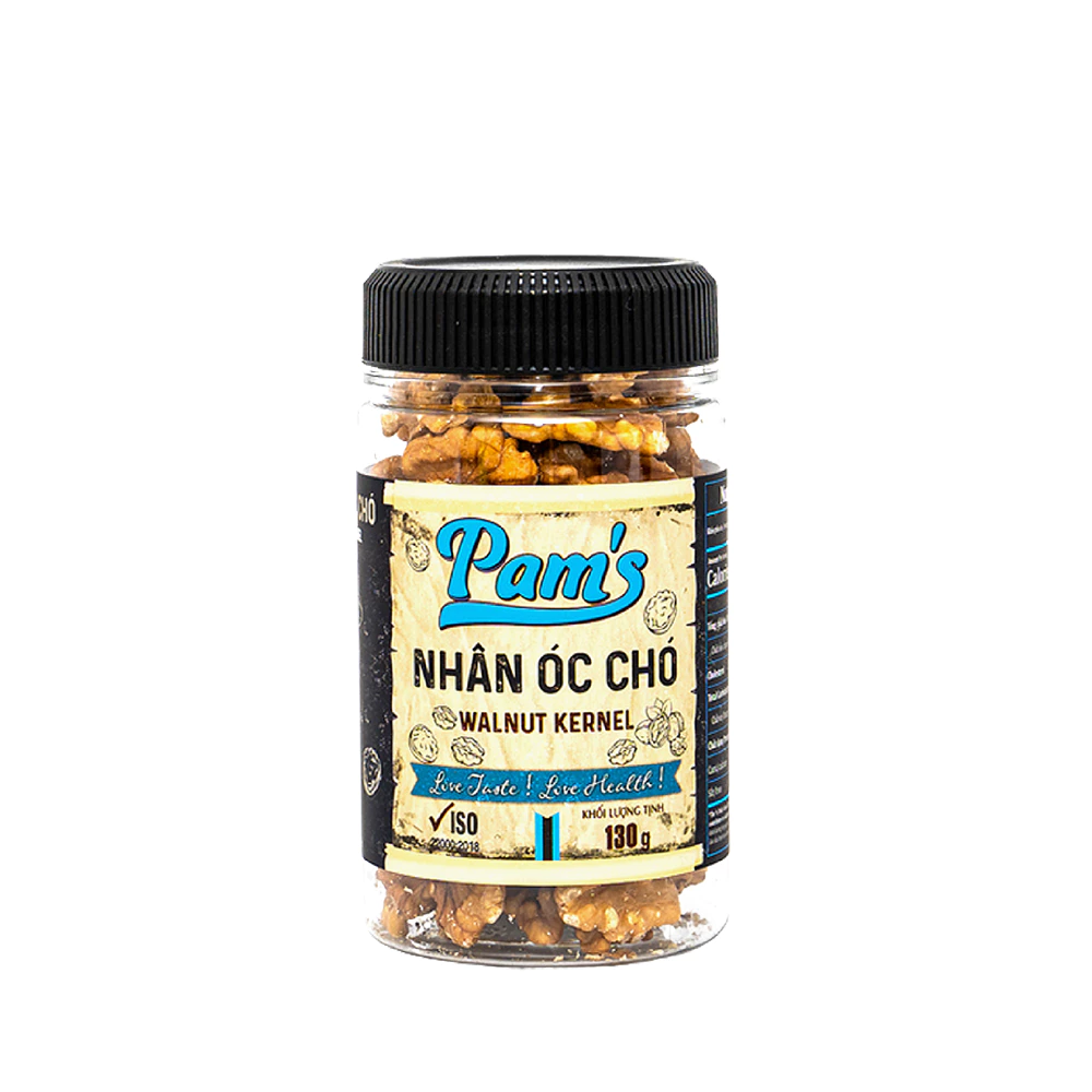 チリ産Pamsローストクルミ（130g）カリッと香ばしい肉厚ナッツ！妊婦さん、ダイエット中の方にも最適