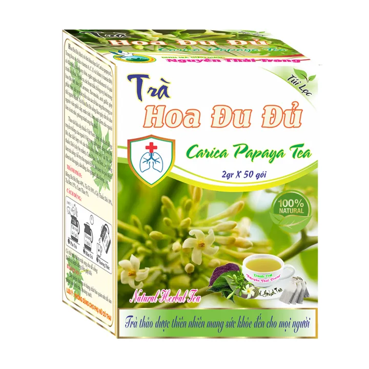 パパイヤフラワーティー 50袋 x 2g ティーバッグ Tra Thao Duoc Nguyen Thai Trang