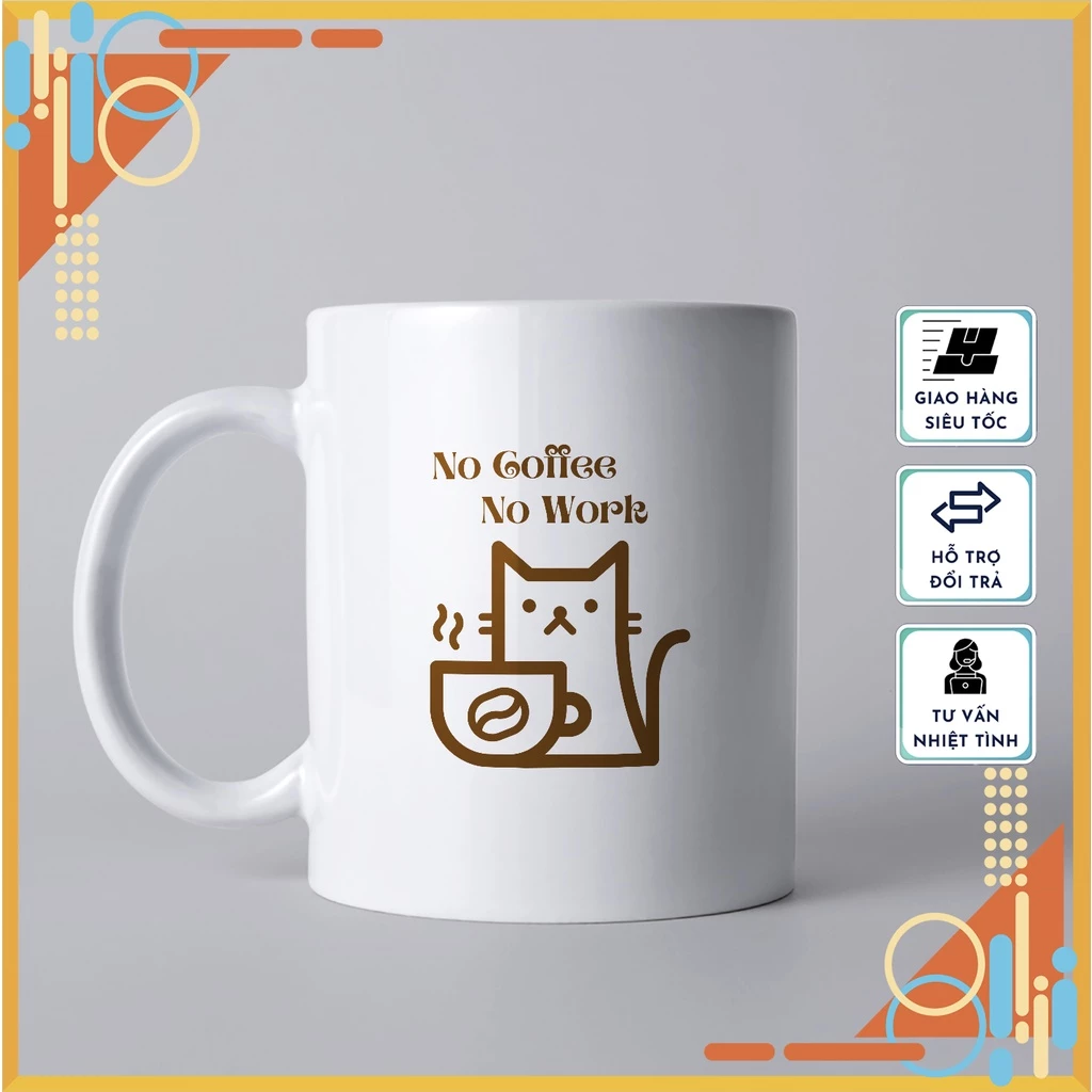 【限定デザイン14】可愛い猫柄セラミックマグカップ - 高品質ギフト・日常使いに