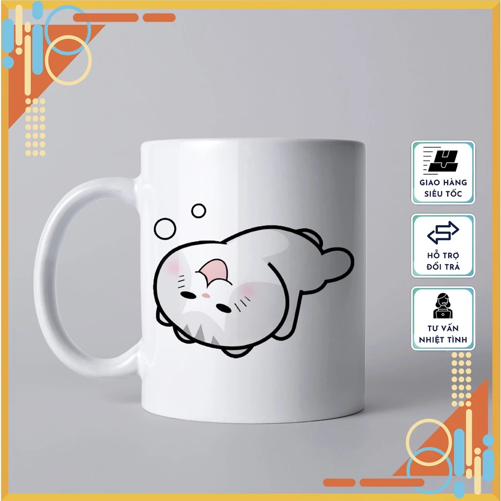 猫柄セラミックマグカップ パターン27 - 高品質ギフト＆普段使いに最適