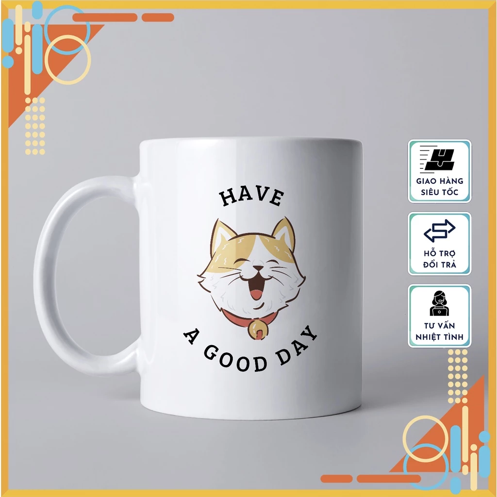 可愛い猫柄マグカップ 33 - 高級ギフトにも！日常使いにぴったりな陶器カップ