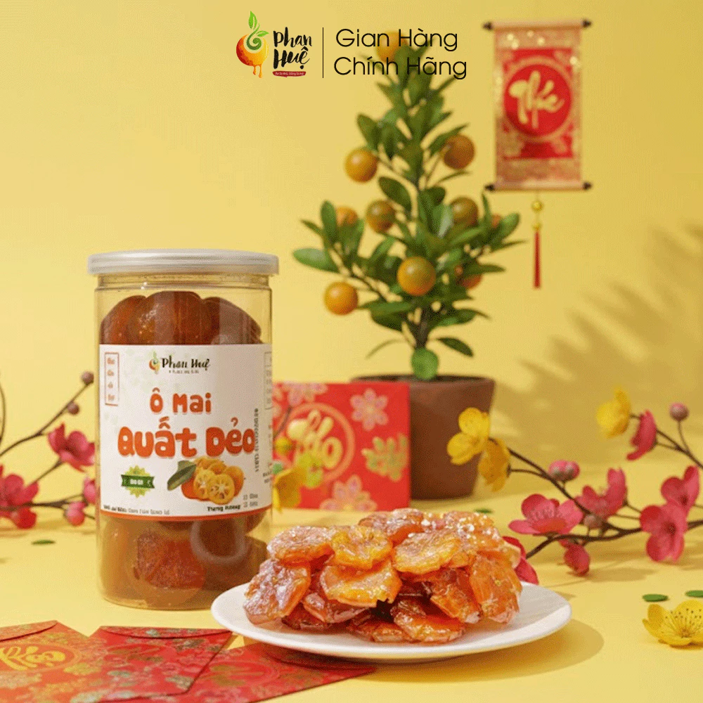 ハノイ名物 ファンドゥエ オマイキンカン（タット）五味グミ 300g | もちもち甘酸っぱ辛塩味