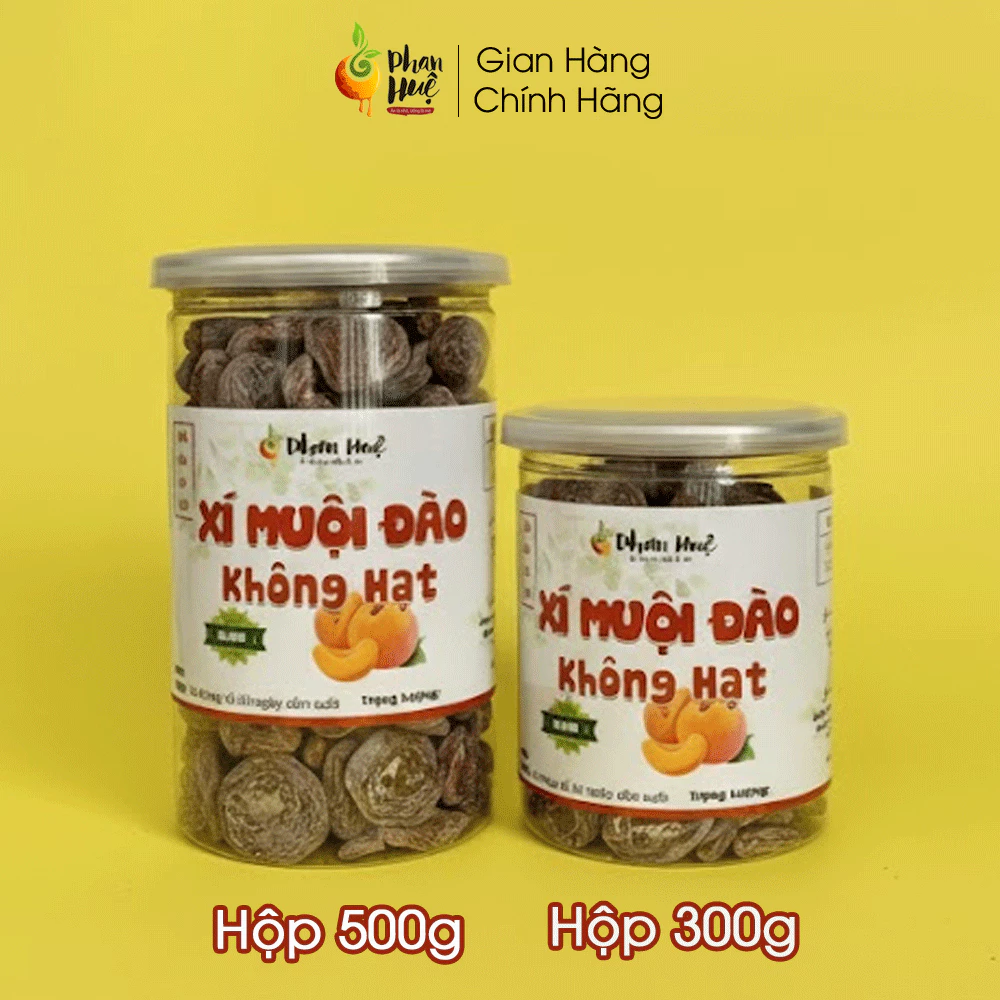 ファンフエ特製 種なし桃の甘酸っぱい塩梅ドライフルーツ 300g | ハノイ名物