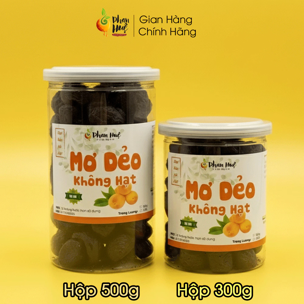 ハノイ名物 ファンフエ 無糖・種なしソフトアプリコット（オマイ）300g - 輸出品質の甘酸っぱいドライフルーツ