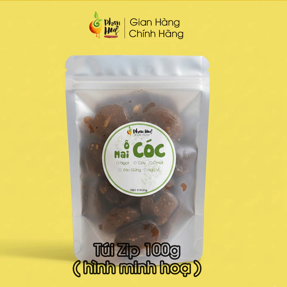 ファンフエ特製 コック（アンバレラ）ソフト甘酸っぱいオーマイドライフルーツ 100g ハノイ名物