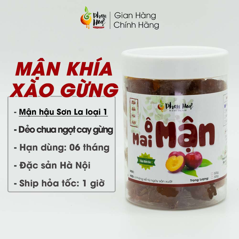 Phan Huệ なし 梅生姜漬け ベトナム伝統の甘酢漬け 100g なし