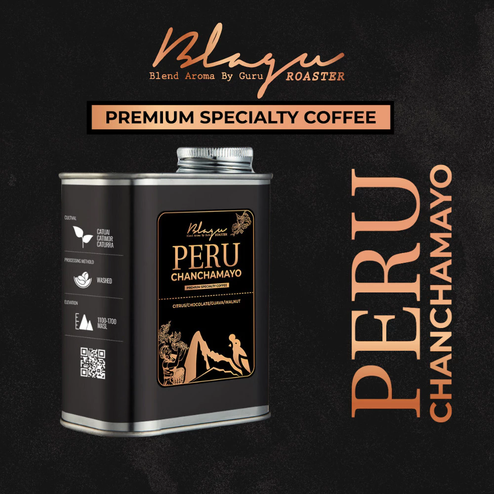 【プレミアム】BLAGU ペルー チャンチャマヨ コールドブリュー用挽き豆 | スペシャルティコーヒー | 100%アラビカ - カトゥアイ | 中煎り 250g
