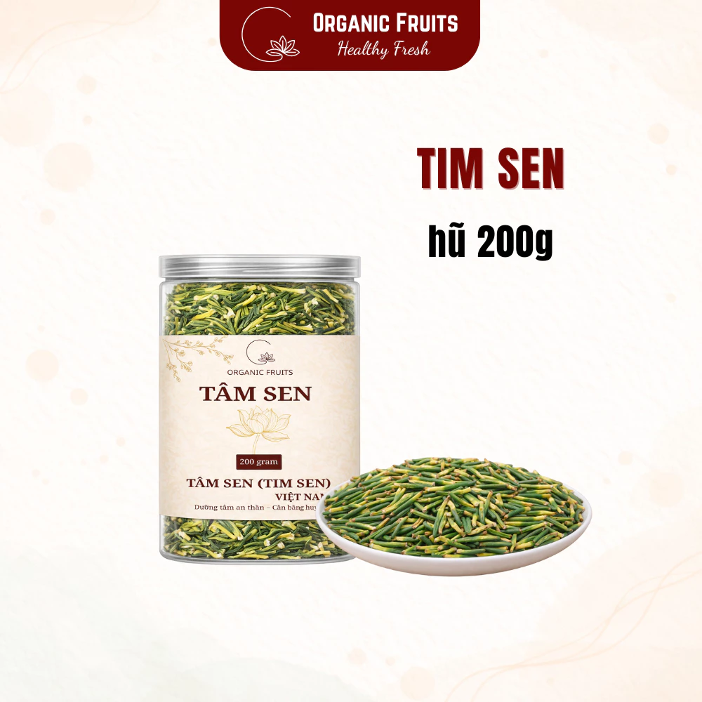 最高級乾燥蓮子心 200g - 砕けにくく安眠と不眠解消をサポート