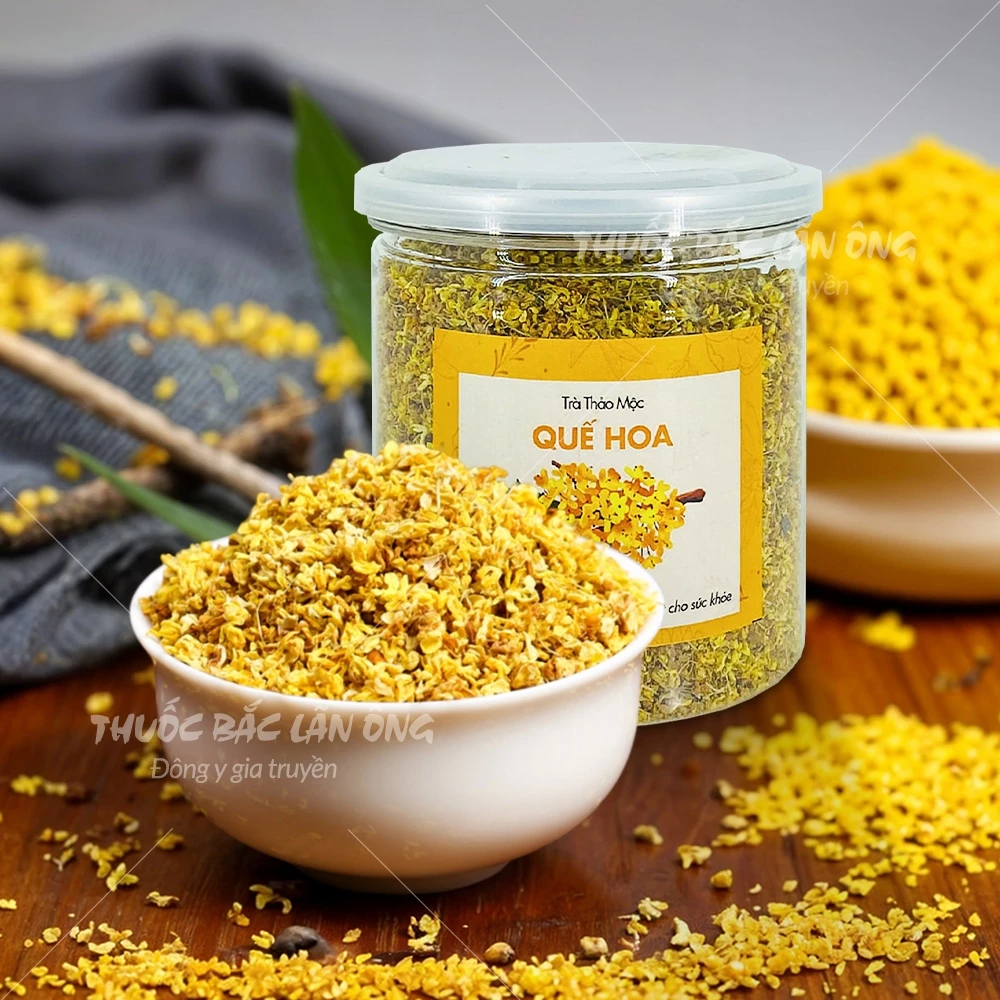 金木犀花茶 (乾燥) 100g - 華やかな香りで心安らぐ一杯、お菓子・デザート作りにも