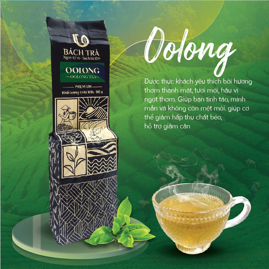 高級発酵烏龍茶 | 濃厚アロマで心身リフレッシュ | ストレス軽減 | 100g 真空パック