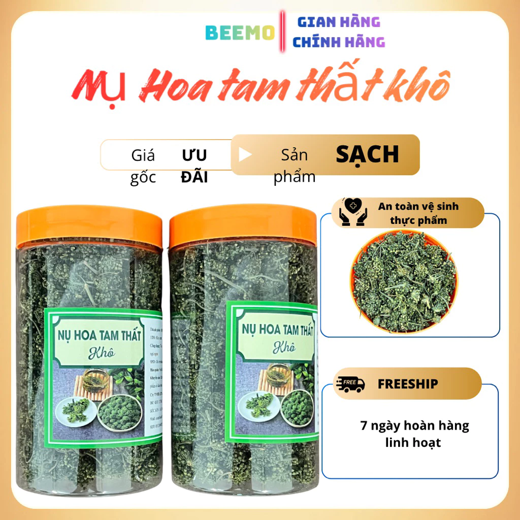 安眠・高血圧ケアに！【特級】天然乾燥 田七花（三七花）つぼみ 500g ジップ袋入り – 厳選された美しい未開花蕾