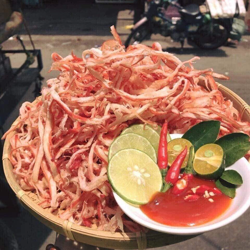 高級ココナッツ蒸しイカの裂き干し – 柔らかくてもちもち、250g瓶入り