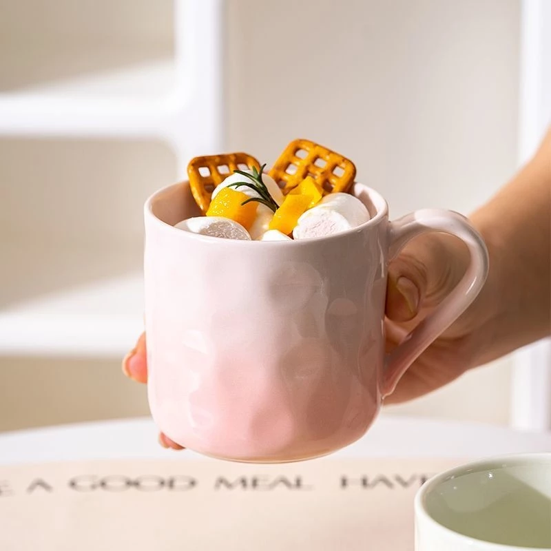 プレミアム感温変色ペアマグカップ【愛が目覚める】オフィス＆ホーム用 記念日ギフト