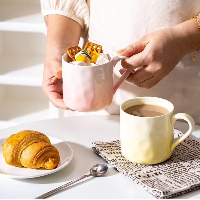 プレミアム感温変色ペアマグカップ【愛が目覚める】オフィス＆ホーム用 記念日ギフト