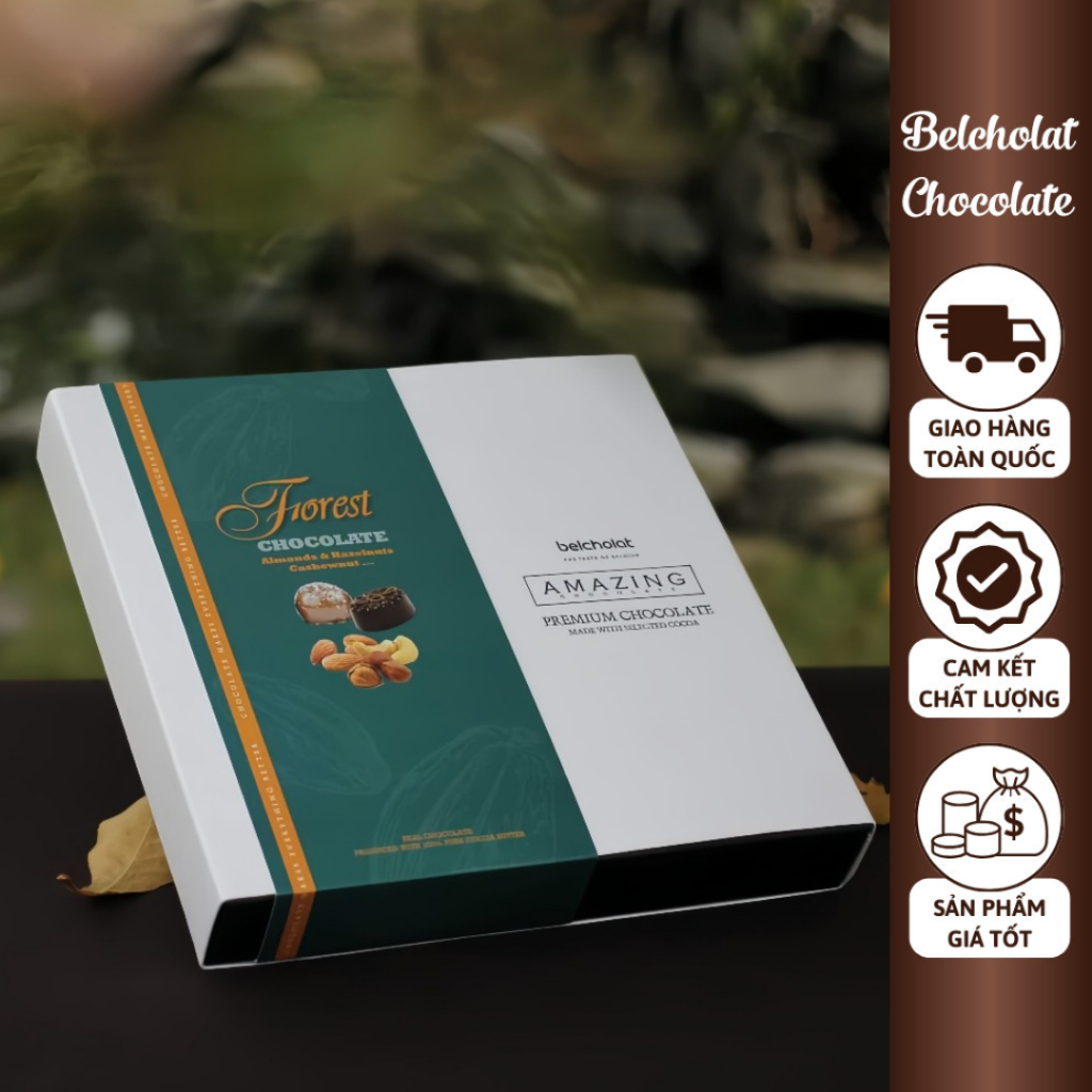 プレミアムギフトチョコレート アメージングフォレストチョコレート 210g Belcholat