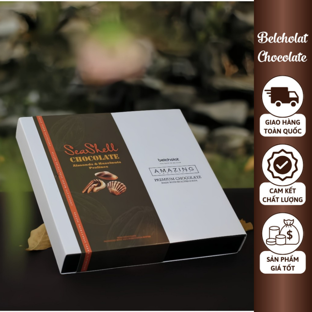 プレミアムギフトチョコレート アメージングシーセルチョコレート 210g Belcholat