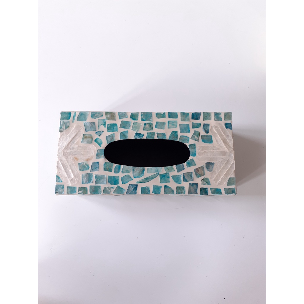 モザイクティッシュボックス 23cm x 11cm x 8cm Vitrapro