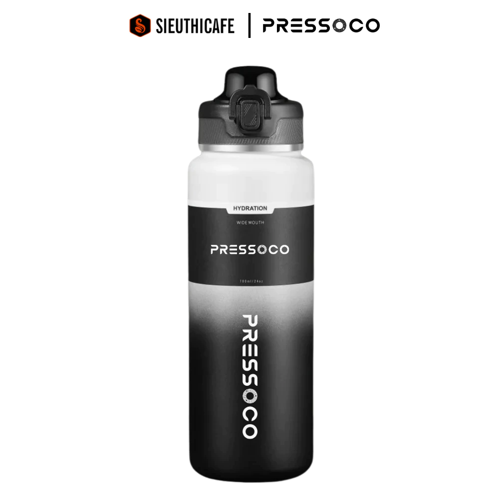 プレソコ タンブラー サーマラックス 保温保冷ボトル 700ml オニキスグラデーション