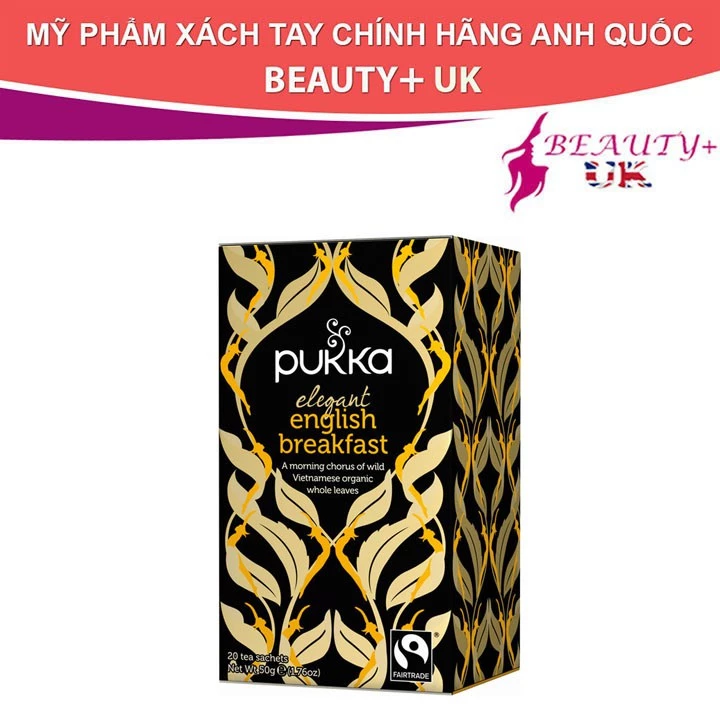 Pukka UK オーガニックイングリッシュブレックファストティー 20袋